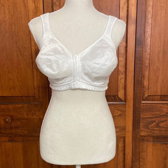 Playtex 18 Hour Posture Boost Front Close Wireless Full Coverage Bra E525 38DD - Picture 8 of 14